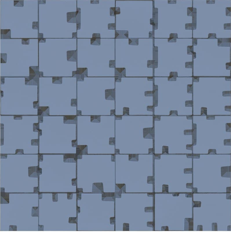 Opificio Ceramico Reverse Zoo Blue