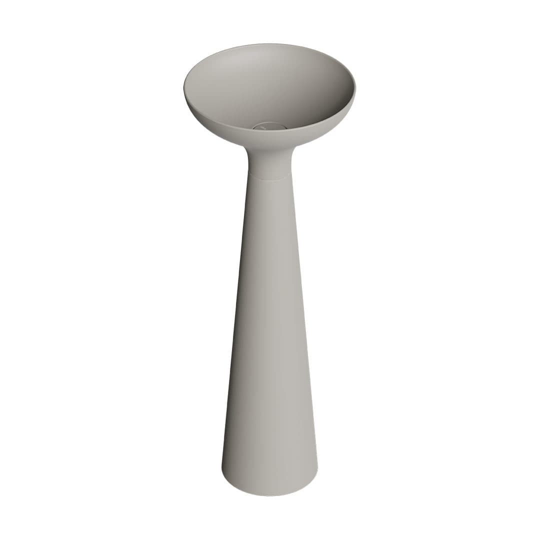Alice Colonna scarico parete – Νιπτήρας Επιδαπέδιος – Grigio Matt (35000119)