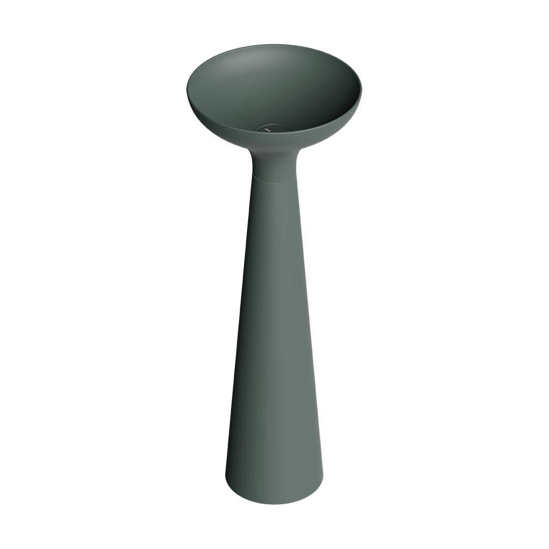 Alice Colonna scarico terra – Νιπτήρας Επιδαπέδιος – Verde Alpi Matt (35001139)