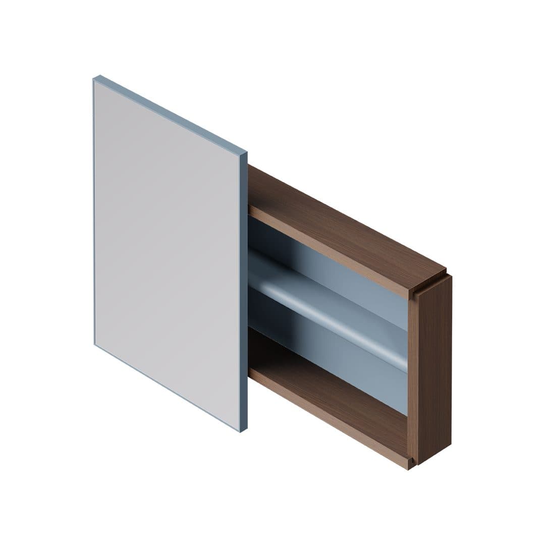 Alice Lari Rectangular – Καθρέπτης Μπάνιου – Laguna Matt (MSP85ID45)