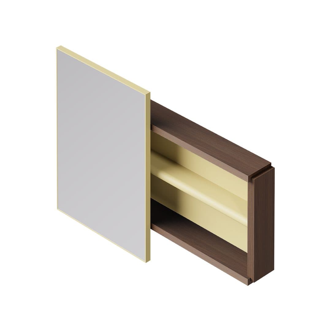 Alice Lari Rectangular – Καθρέπτης Μπάνιου – Zenzero Matt (MSP85ID46)