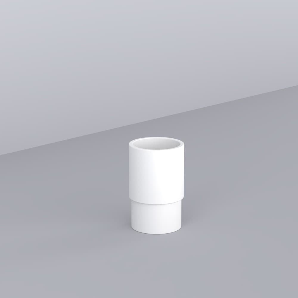 Cielo Bicchiere in Solid Surface – Ποτηροθήκη – Matt White (ACBI BI)