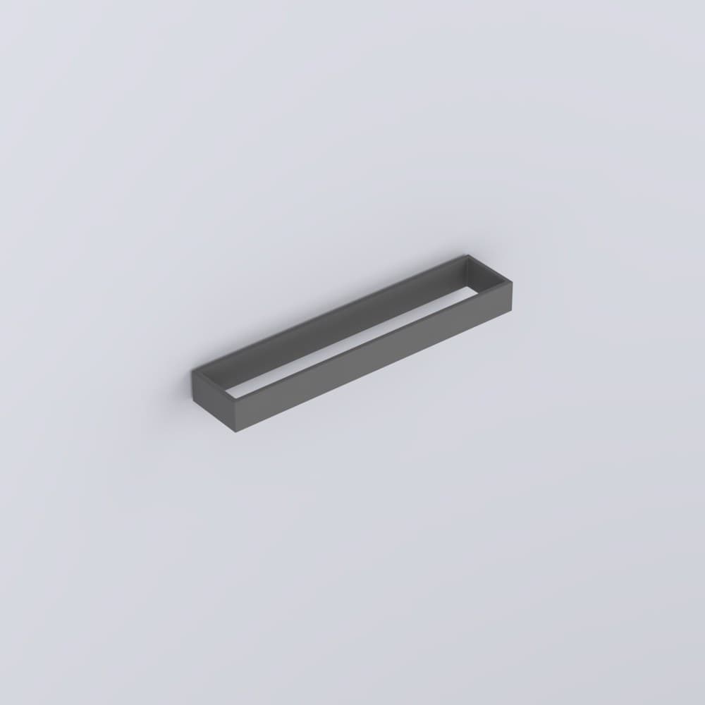 Cielo Rectangular towel rails 30 – Πετσετοκρεμάστρα – Cemento (ACPR30 CM)