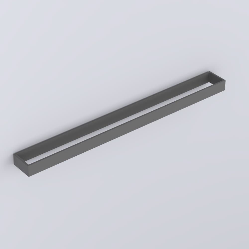 Cielo Rectangular towel rails 60 – Πετσετοκρεμάστρα – Cemento (ACPR60 CM)