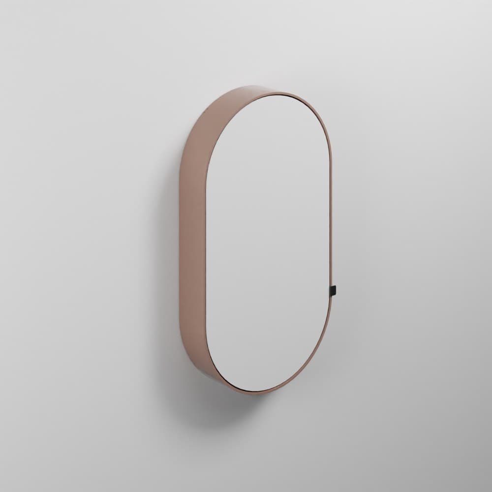 Cielo Oval box - left – Καθρέπτης Μπάνιου – Ninfea (CASPCOSX NI)