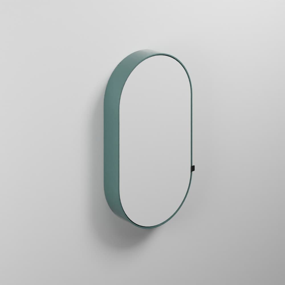 Cielo Oval box - left – Καθρέπτης Μπάνιου – Smeraldo (CASPCOSX SM)