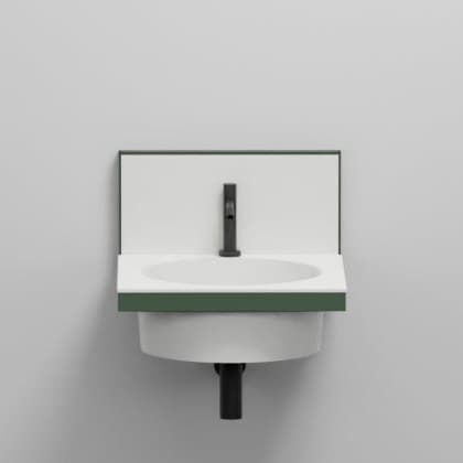 Cielo Framework – Βάση Νιπτήρα – cm 50 x 54 x 42 h (without mirror) – Alga (ELSTT AL)
