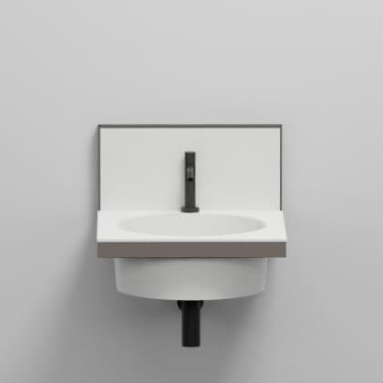Cielo Framework – Βάση Νιπτήρα – cm 50 x 54 x 42 h (without mirror) – Talpa (ELSTT TP)