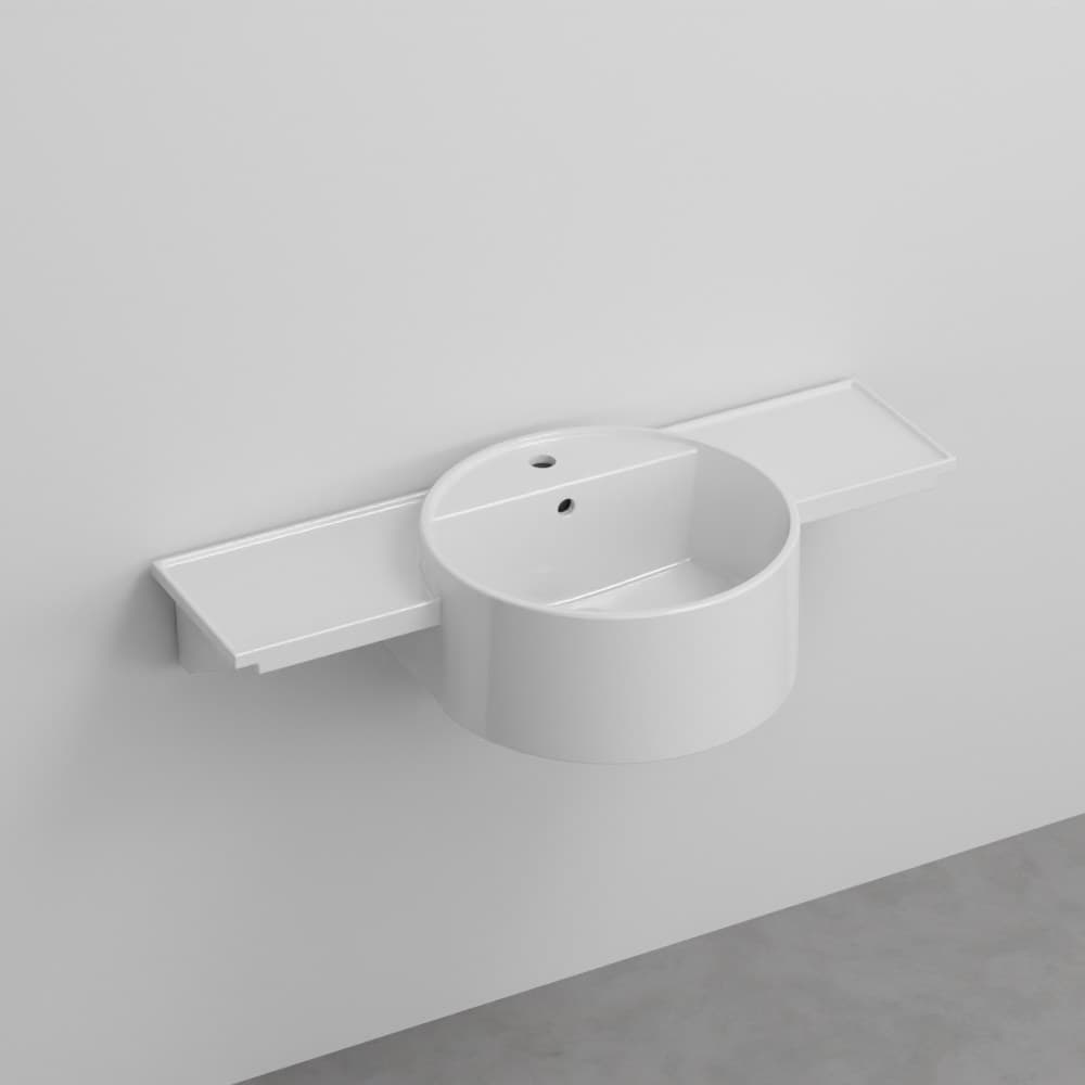 Cielo Enea – Νιπτήρας Κρεμαστός – White Glossy (ENLS100 BL)