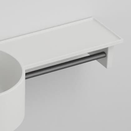 Cielo Enea side suspended – Πετσετοκρεμάστρα – Cemento (ENPL130 CM)