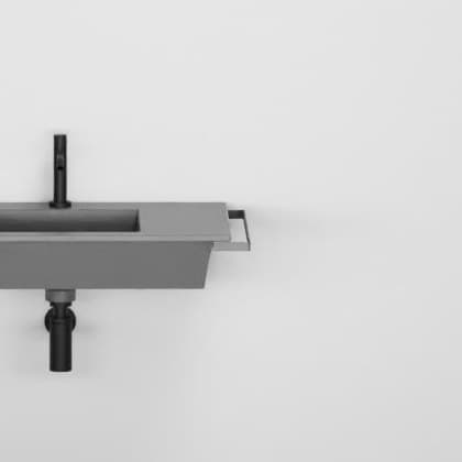 Cielo Towel rail for Era – Πετσετοκρεμάστρα – cm 60 x 46 x 14 h – Cemento (ERPLDX CM)