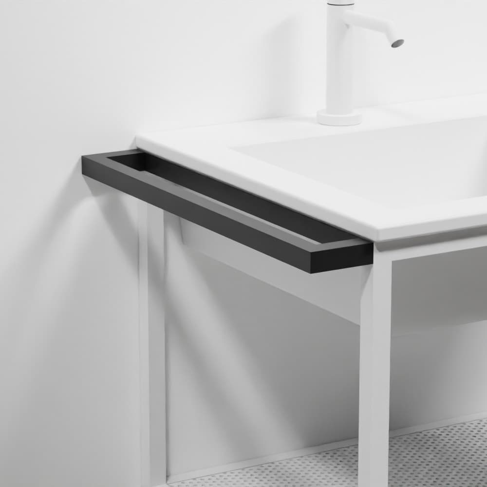 Cielo Towel rail for Era structure – Πετσετοκρεμάστρα – Matt Black (ERPLST NM)