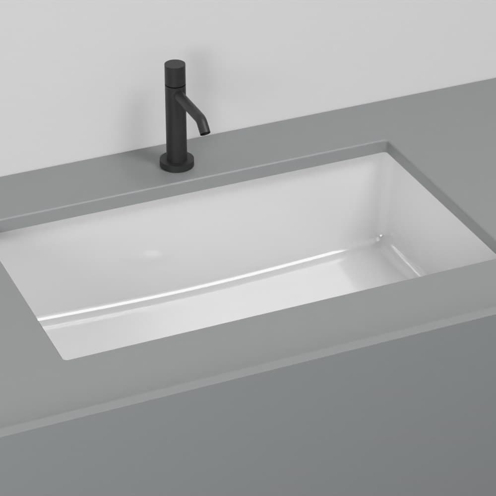 Cielo Filo undercounter – Νιπτήρας Ημιένθετος – White Glossy (FILASPR58 BL)
