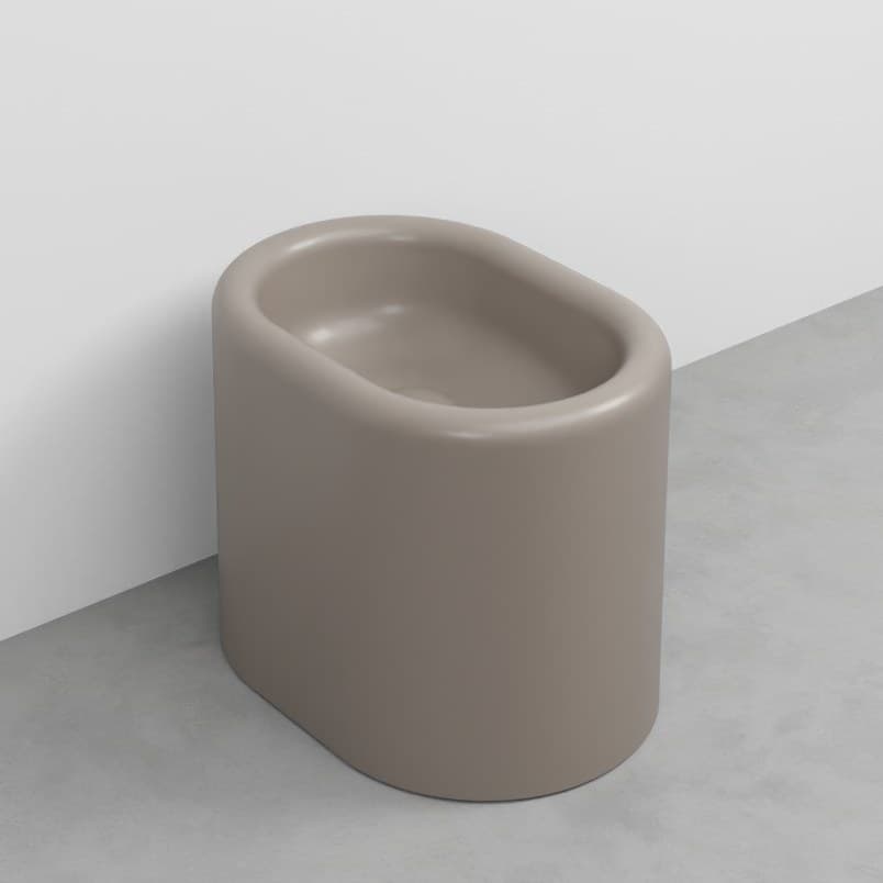 Cielo Itaca with steel fitting, left side – Μπιντέ Δαπέδου – Arenaria (ITBICOLOR AN)