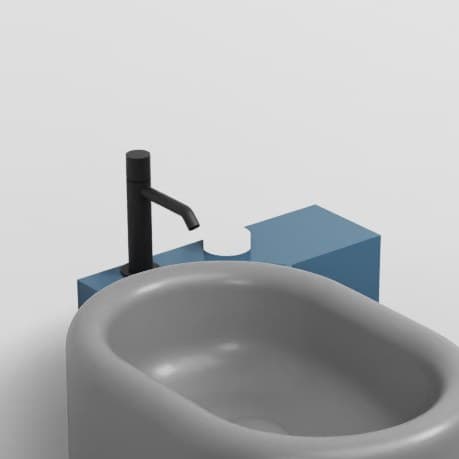 Cielo Itaca with steel fitting, right side – Ράφι – Oltremare (ITMBDXOL OL)