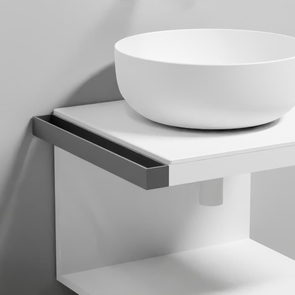 Cielo Lateral towel rail - left – Πετσετοκρεμάστρα – Cemento (MUPSL CM)