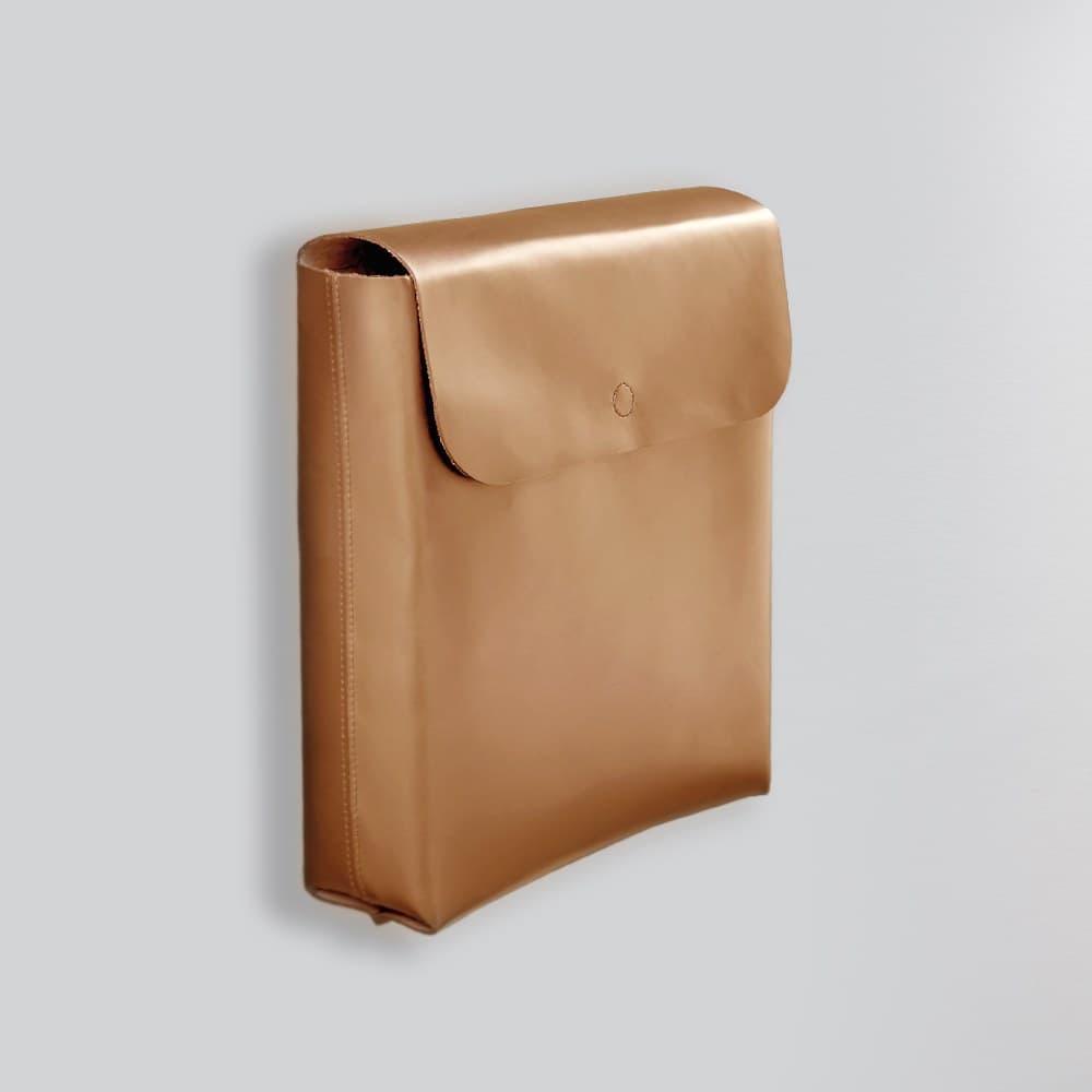 Cielo Laundry bag Narciso – Καλάθι Μπάνιου – Natural Leather (NASC NA)