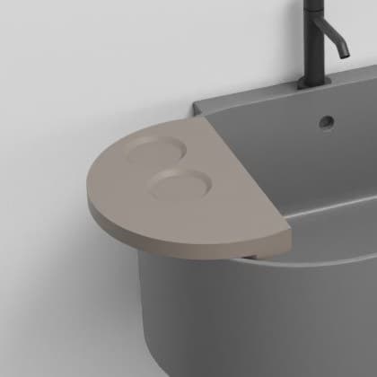 Cielo Semicircular shelf – Ράφι – Arenaria (OTMSCOLOR AN)