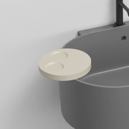 Cielo Round shelf – Ράφι – Lino (OTMTCOLOR LN)