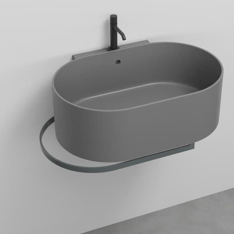 Cielo Towel rail - left side – Πετσετοκρεμάστρα – Fumo (OTPLSX FU)