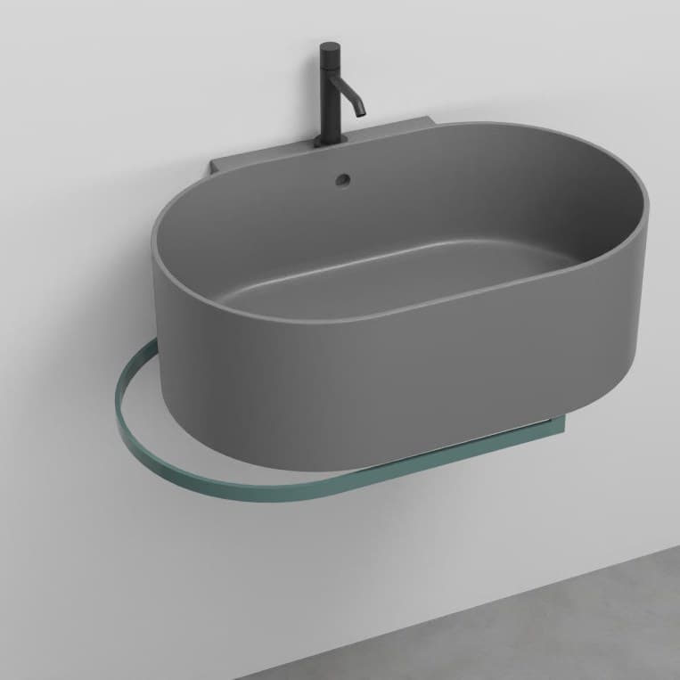 Cielo Towel rail - left side – Πετσετοκρεμάστρα – Smeraldo (OTPLSX SM)