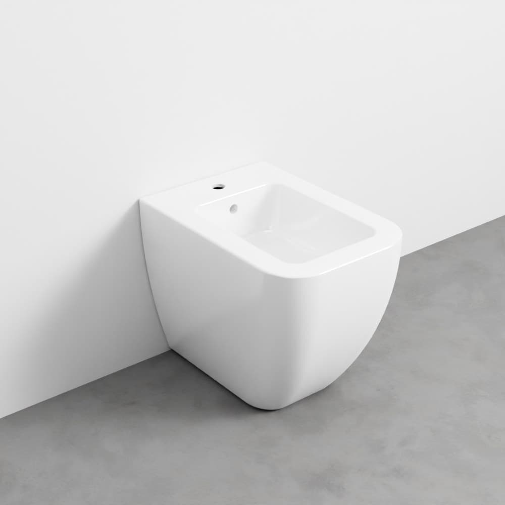 Cielo Shui Comfort – Μπιντέ Δαπέδου – White Glossy (SHCOBI BL)