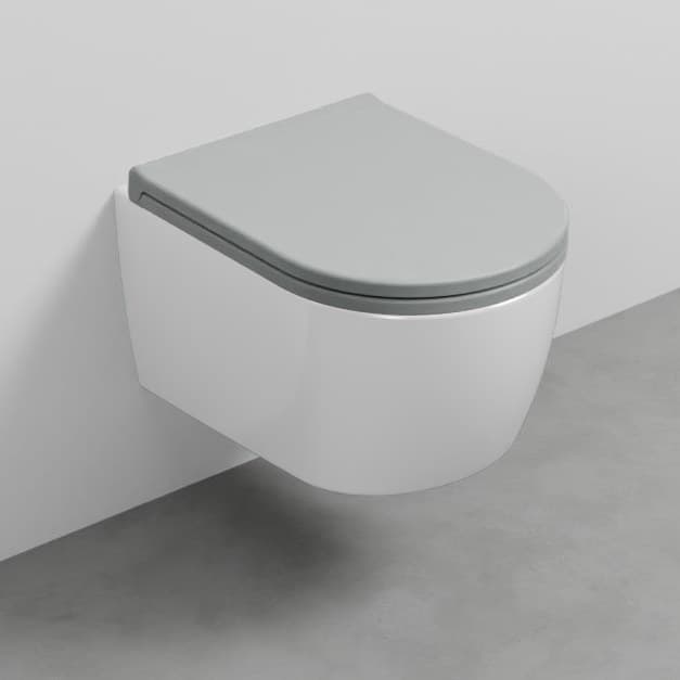 Cielo Smile PRO Mini 48 – Λεκάνη Κρεμαστή – White Glossy (SMVSRKP BL)