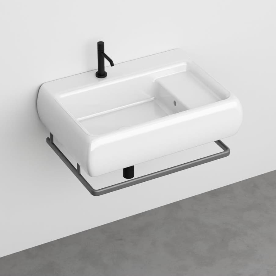 Cielo Teseo 75 suspended – Πετσετοκρεμάστρα – Cemento (TSPS75 CM)