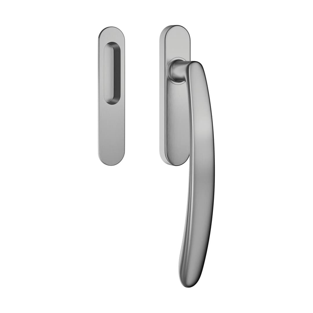DnD Slide – Λαβή Ανασυρόμενης – Satin chrome (1120-OCS)