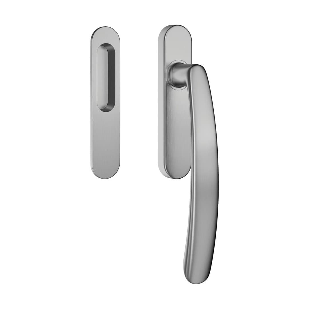 DnD Slide Corto – Λαβή Ανασυρόμενης – Satin chrome (1125-OCS)