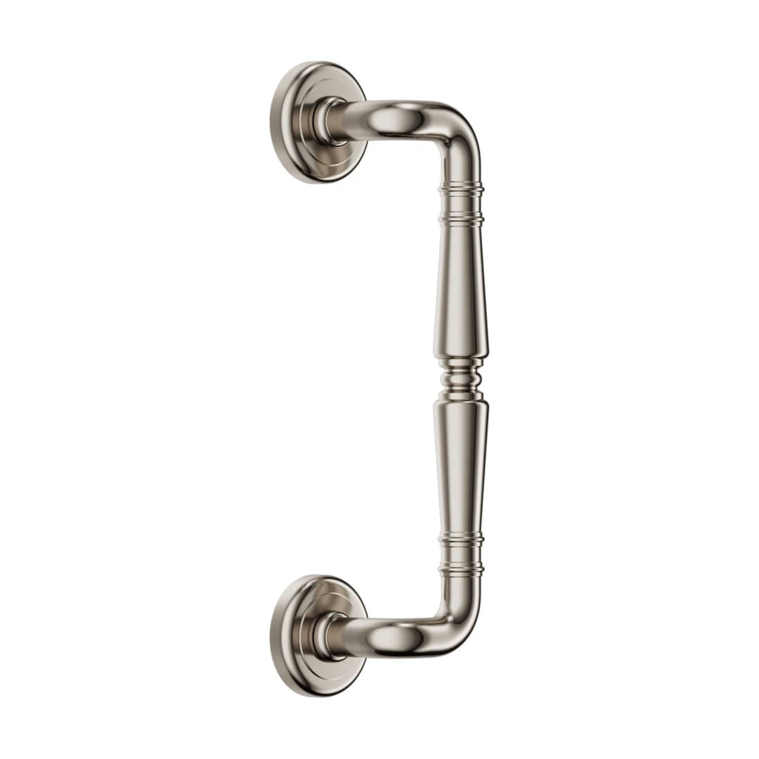 DnD Daniela – Λαβή Εξώπορτας – Έκκεντρη στήριξη (spostato) – Polished nickel (1170-ONV)
