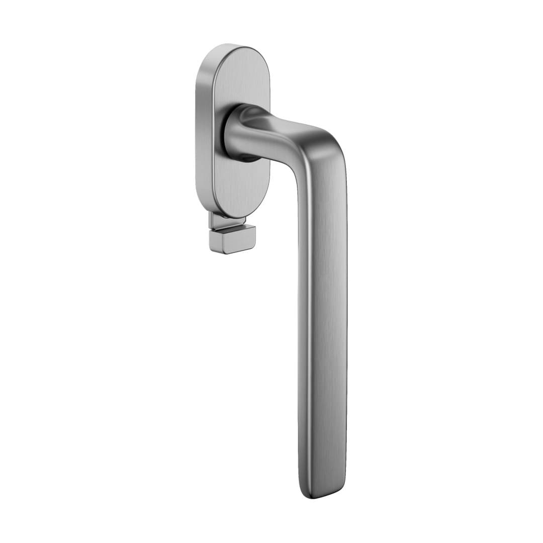 DnD Elena – Πόμολο Παραθύρου – DK VIS TS Ovale – Satin chrome (119TS-OCS)