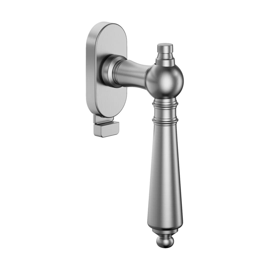 DnD Bruxelles – Πόμολο Παραθύρου – DK VIS TS Ovale – Satin chrome (363TS-OCS)