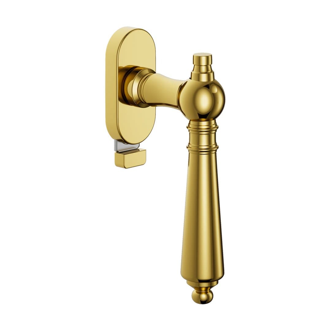 DnD Bruxelles – Πόμολο Παραθύρου – DK VIS TS Ovale – Polished (363TS-OLV)