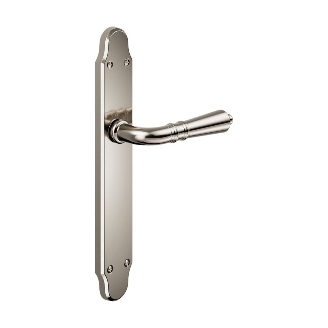DnD Daniela – Πόμολο Πόρτας Πλάκα – Placca Daniela – Polished nickel (390-ONV)