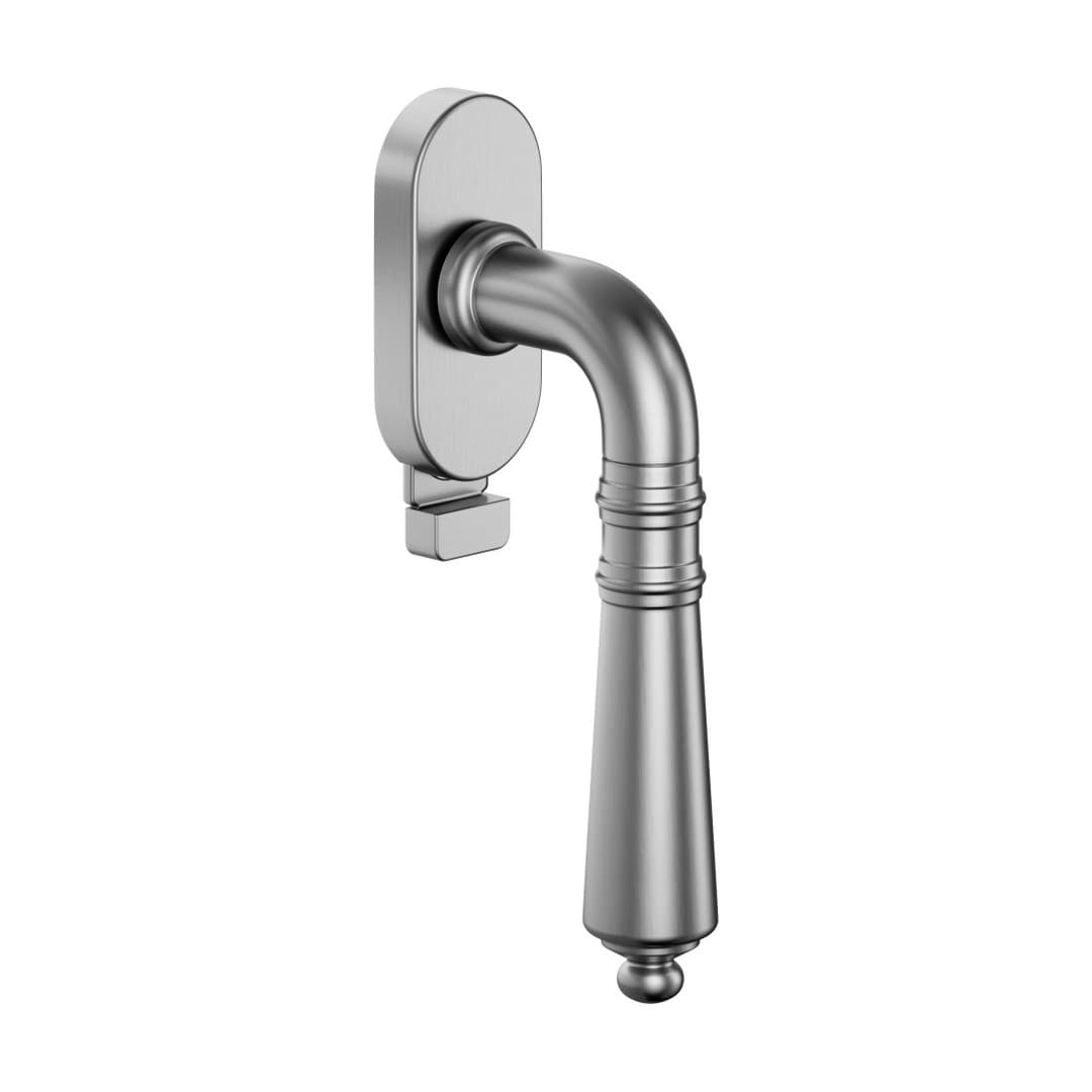 DnD Daniela – Πόμολο Παραθύρου – DK VIS TS Ovale – Satin chrome (396TS-OCS)