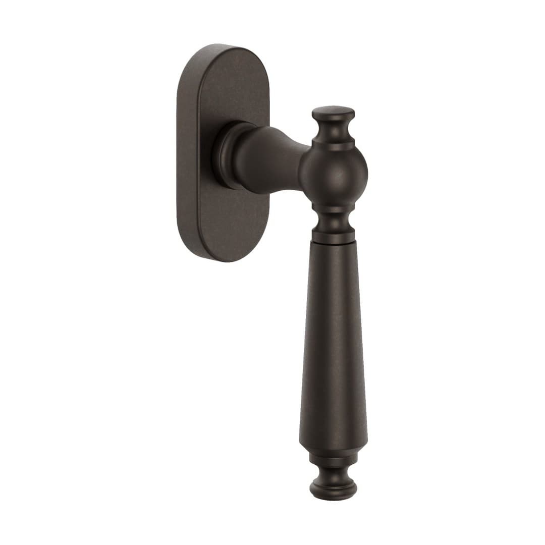 DnD Tiffany – Πόμολο Παραθύρου – DK VIS Ovale – Antique bronze (44V-AB)