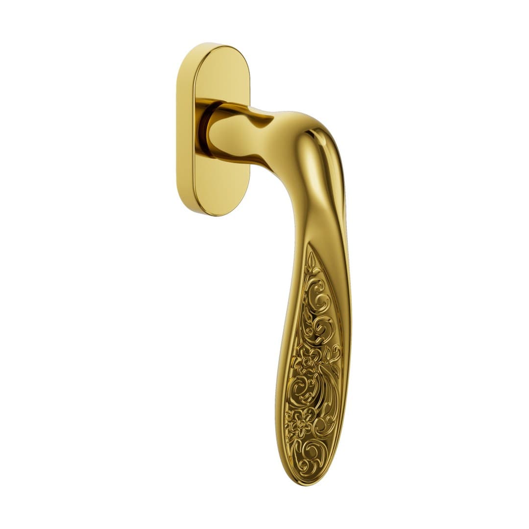 DnD Fiore – Πόμολο Παραθύρου – DK VIS Ovale – Polished (526V-OLV)