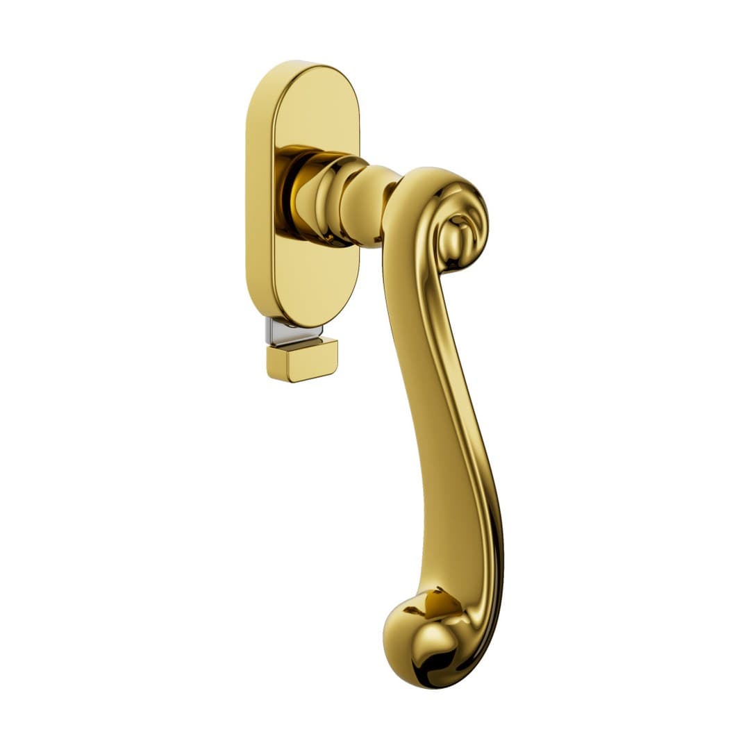 DnD Lady – Πόμολο Παραθύρου – DK VIS TS Ovale – Polished (565TS-OLV)