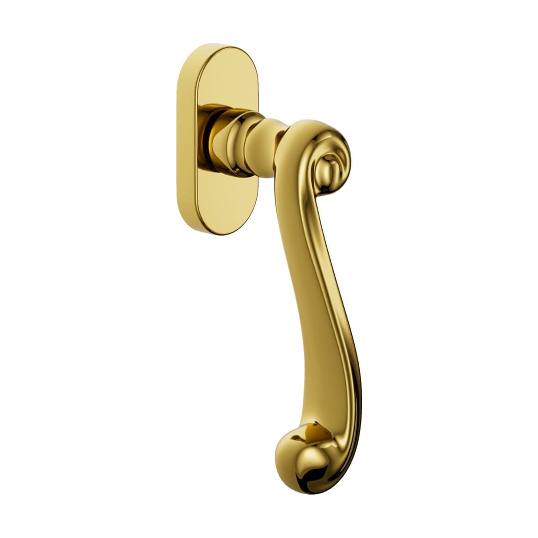 DnD Lady – Πόμολο Παραθύρου – DK VIS Ovale – Polished (565V-OLV)