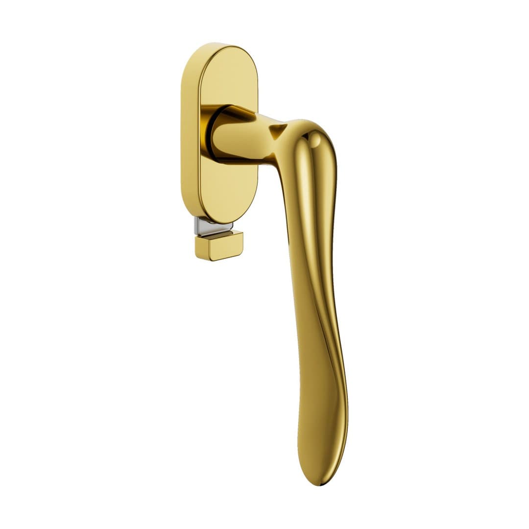 DnD Airone – Πόμολο Παραθύρου – DK VIS TS Ovale – Polished (605TS-OLV)