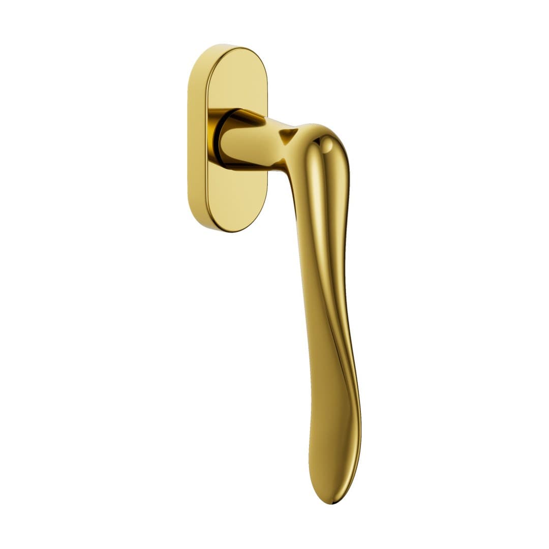 DnD Airone – Πόμολο Παραθύρου – DK VIS Ovale – Polished (605V-OLV)