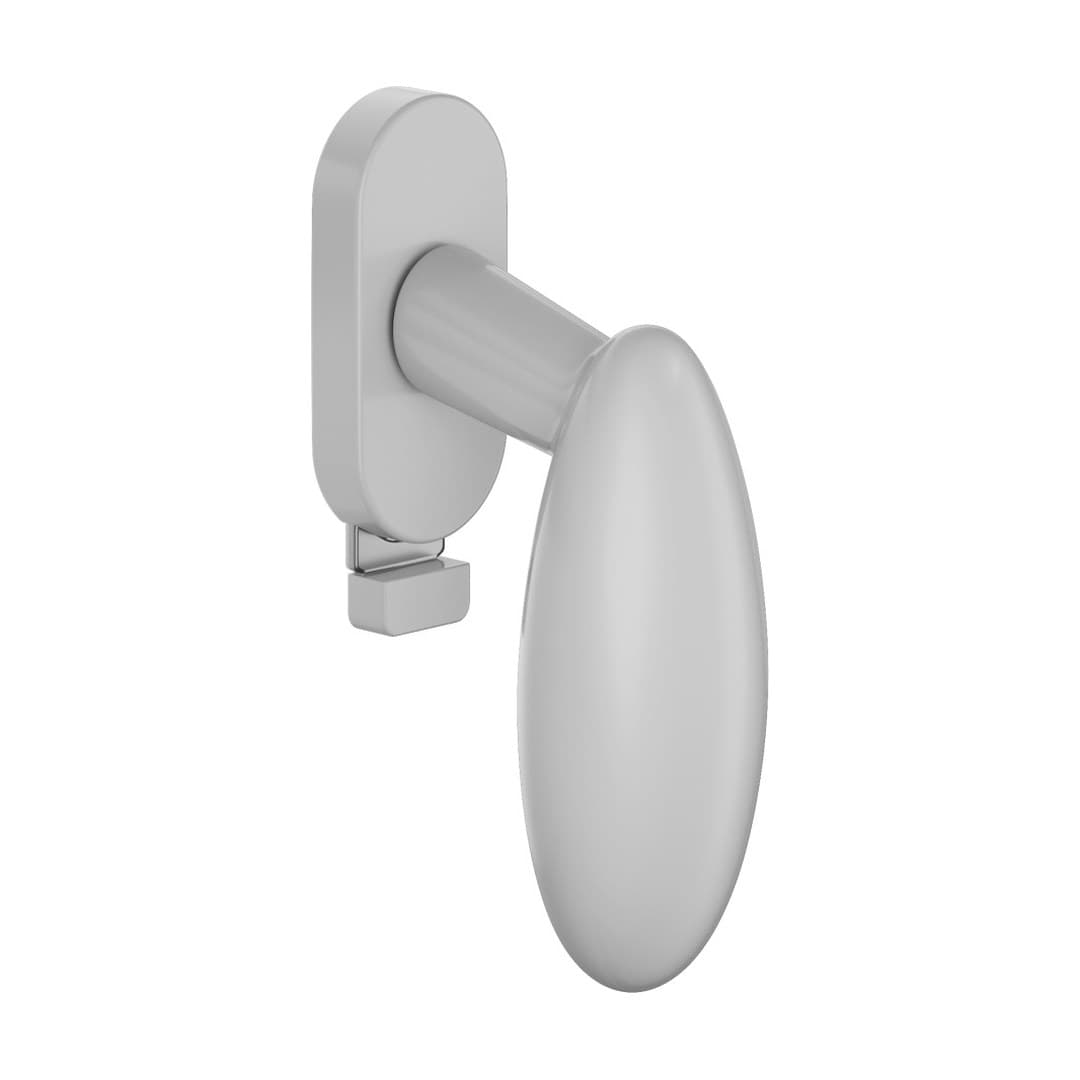 DnD Ovum – Πόμολο Παραθύρου – DK VIS TS Ovale – White (62TS-OBN)