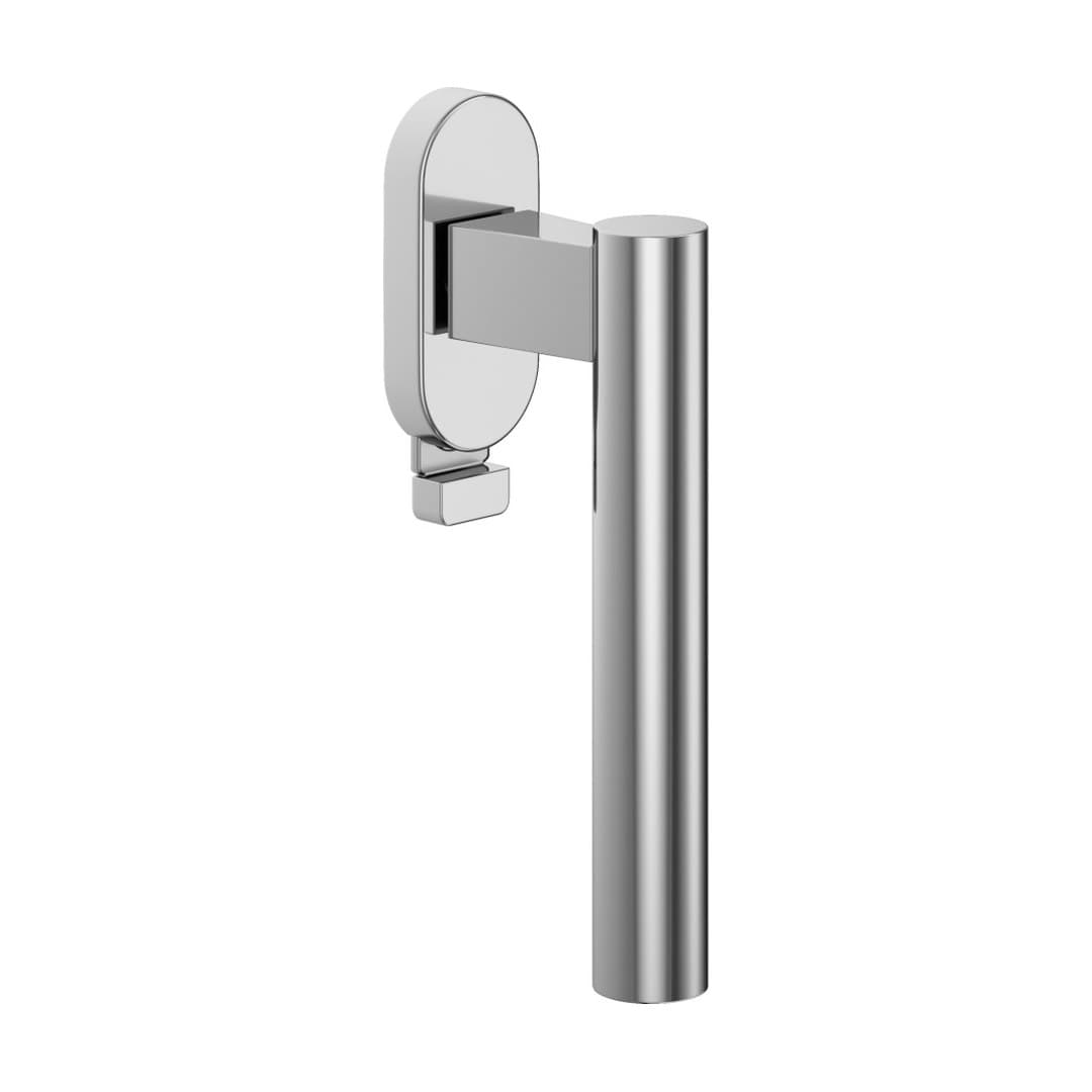 DnD Mj – Πόμολο Παραθύρου – DK VIS TS Ovale – Polished chrome (85TS-OC)