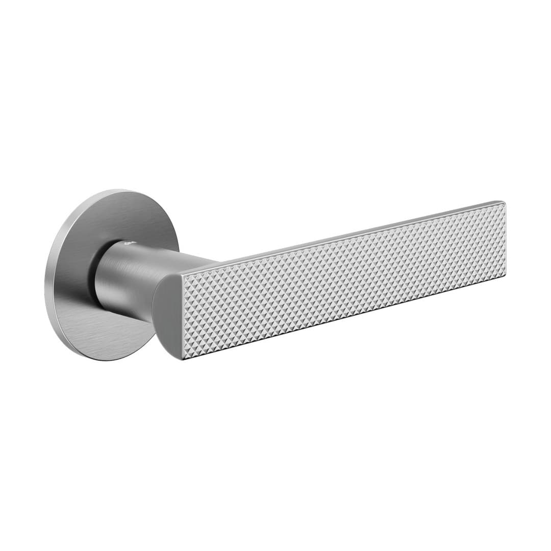 DnD Anik Brilliant – Πόμολο Πόρτας Ροζέτα – Fine Tonda – Satin chrome (AB40-OCS)