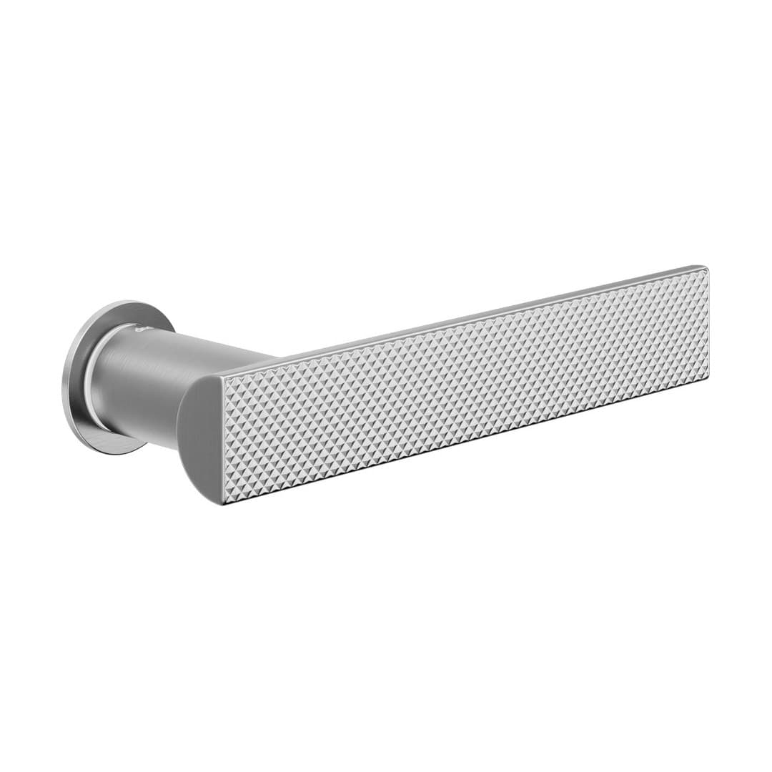 DnD Anik Brilliant – Πόμολο Πόρτας Ροζέτα – Unico Tonda – Satin chrome (AB80-OCS)