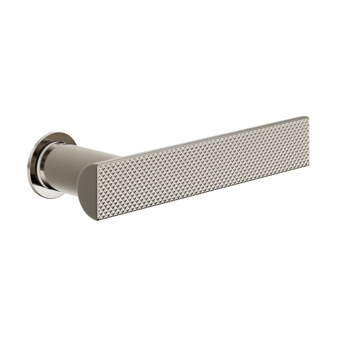 DnD Anik Brilliant – Πόμολο Πόρτας Ροζέτα – Unico Tonda – Bright nickel (AB80-PVN)