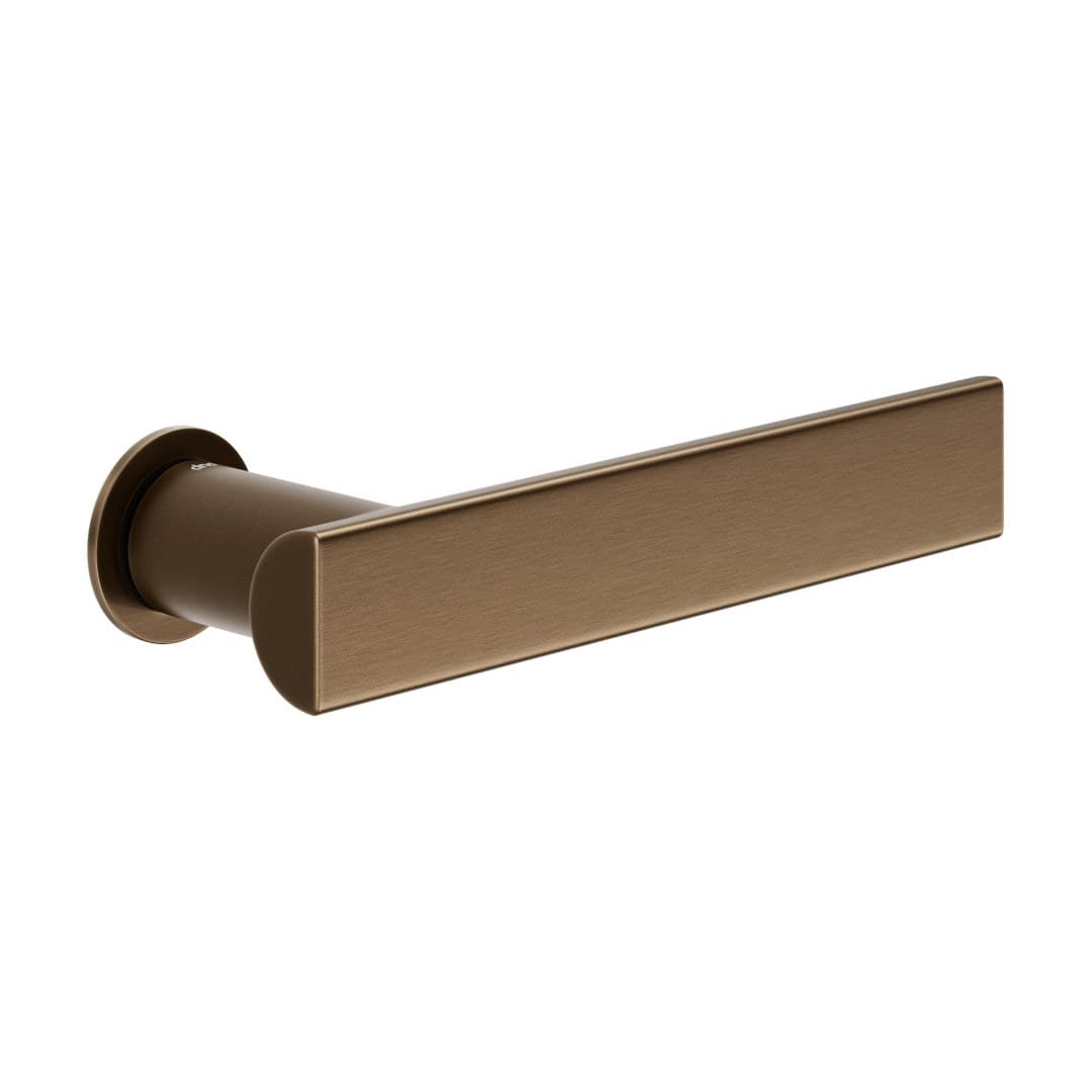 DnD Anik – Πόμολο Πόρτας Ροζέτα – Unico Tonda – Matt sandblasted bronze (AK80-BSO)