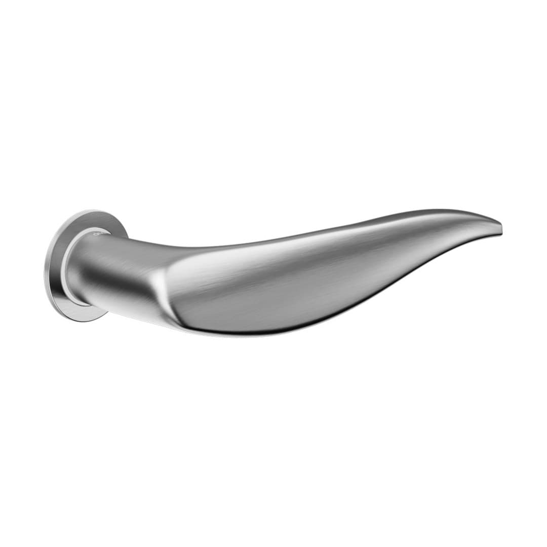 DnD Art – Πόμολο Πόρτας Ροζέτα – Unico Tonda – Satin chrome (AR80-OCS)