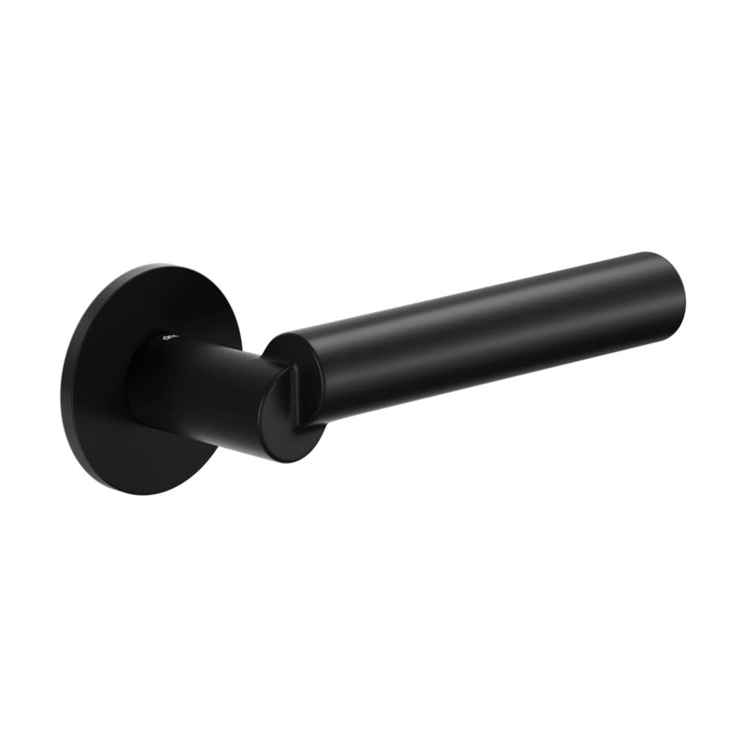 DnD Boole – Πόμολο Πόρτας Ροζέτα – Fine Tonda – Black (BE40-ONO)